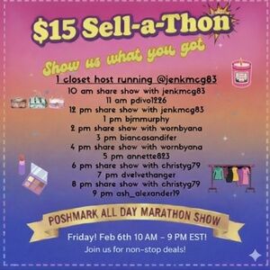 🛍️2/6 SELL-A-THON! $15 STARTS! 🛍️